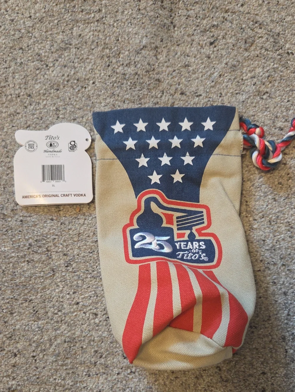 2/$10! Free! Nwt Titos Vodka Gift Bag